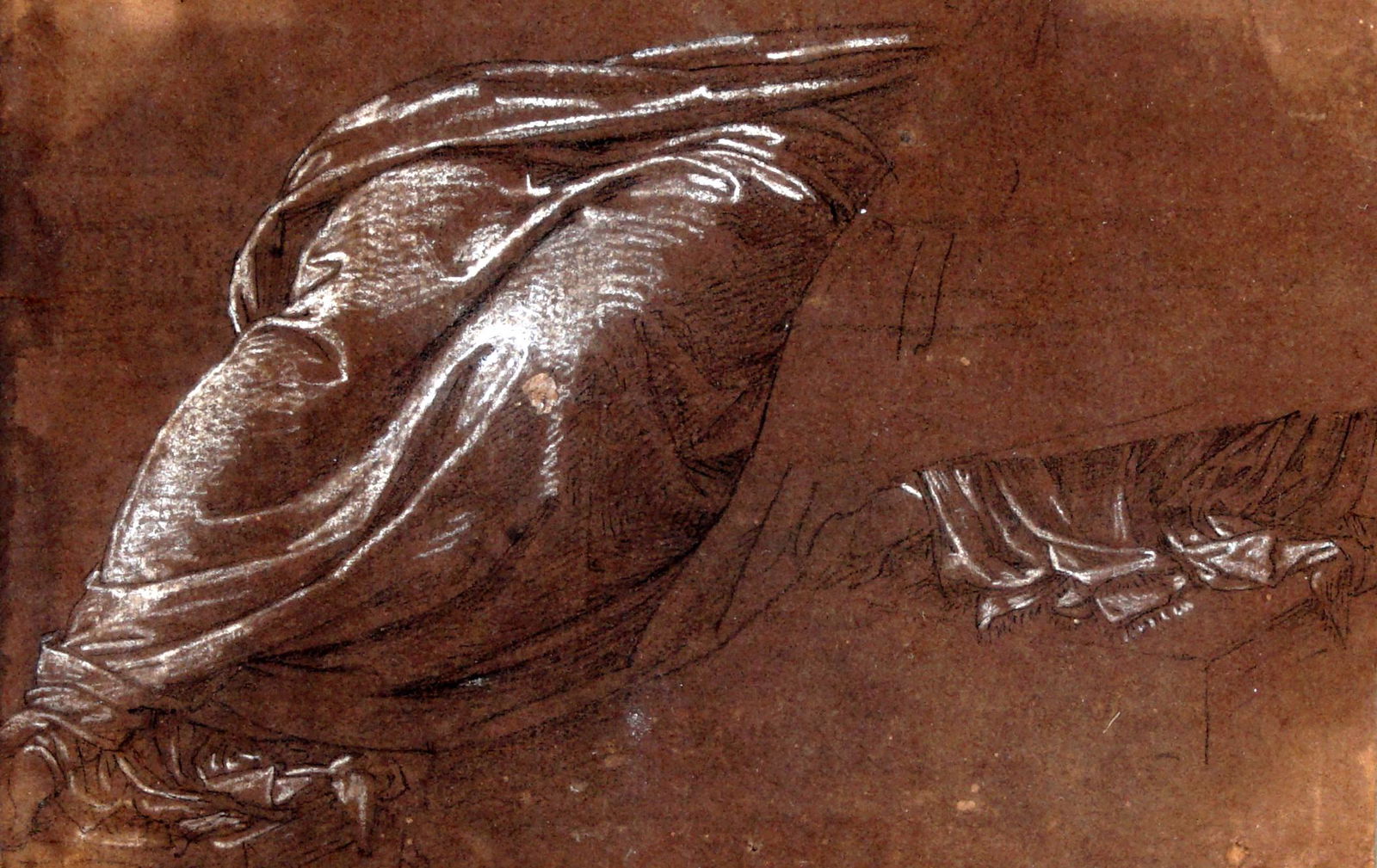 Jean-Baptiste Joseph Wicar Figure Study Drawing (1 of 4)