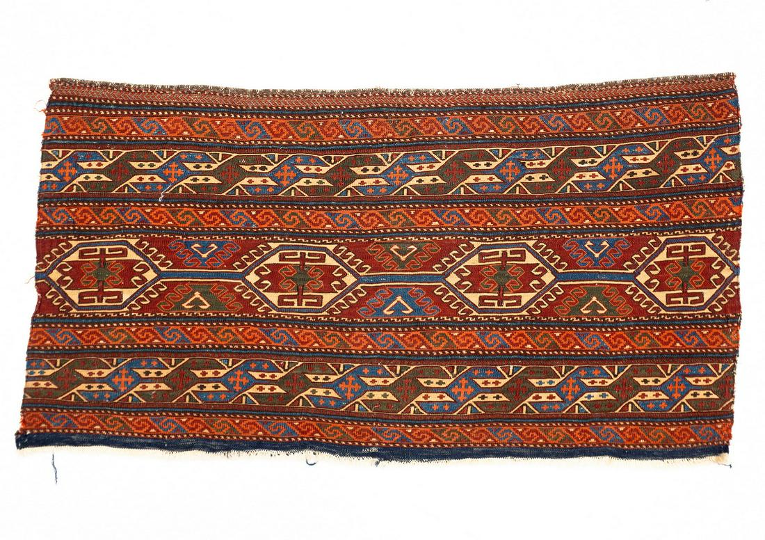 Antique Caucasian Soumak Bag Face / Rug (1 of 7)