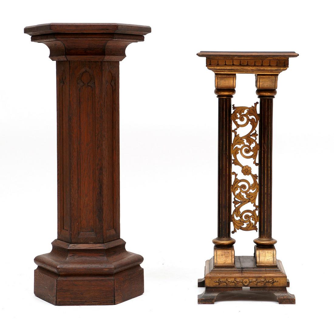 Two Arts & Crafts and Victorian Pedestal (1 of 6)