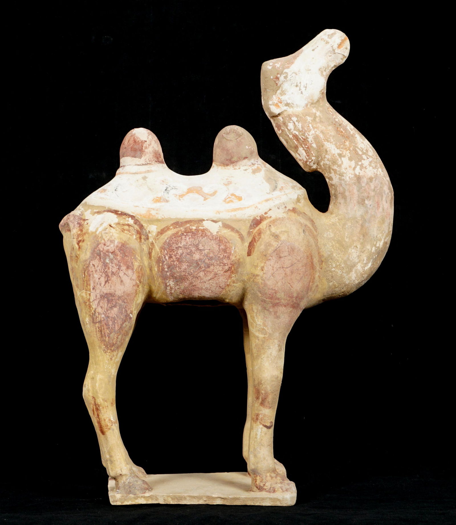 Chinese Tang Dynasty Bactrian Camel Tomb Figure (1 of 10)