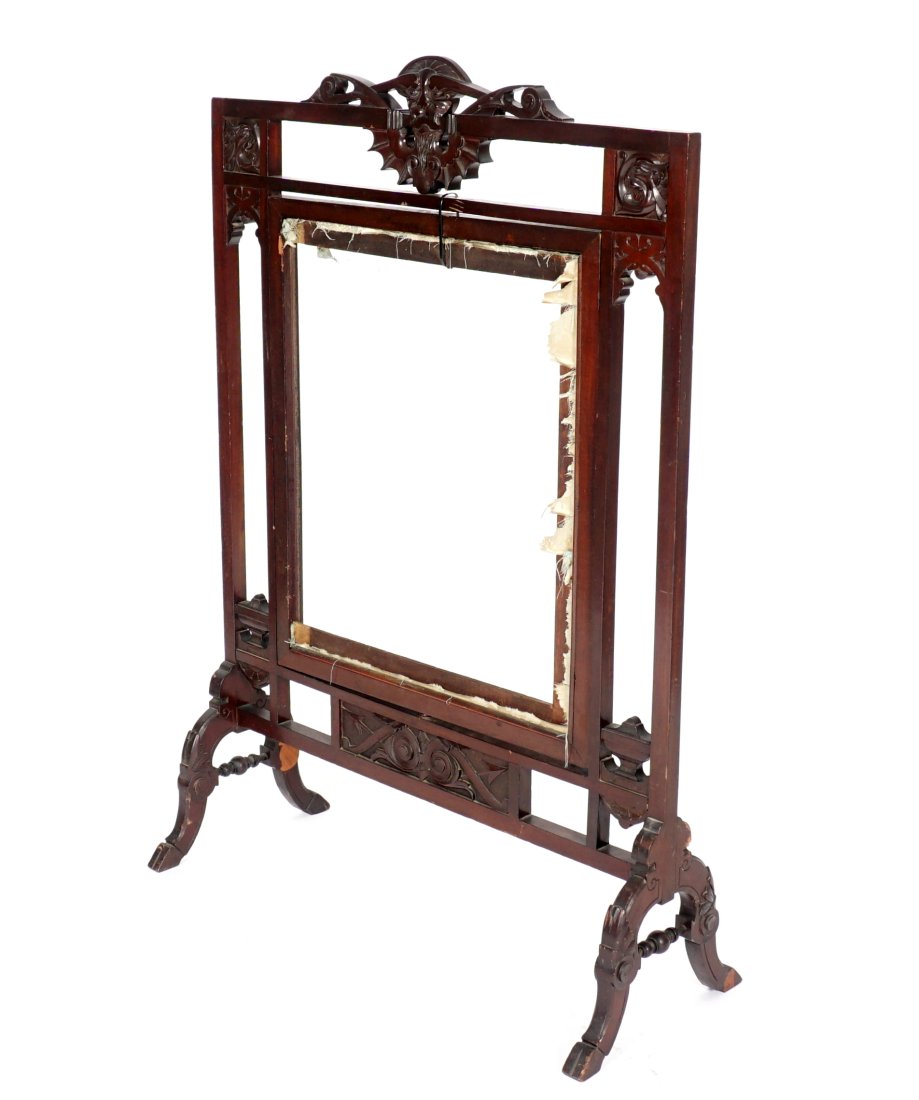 Herter Brothers Style Figural Fire Screen (1 of 8)