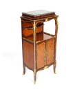 Francois Linke French Inlaid Music Cabinet