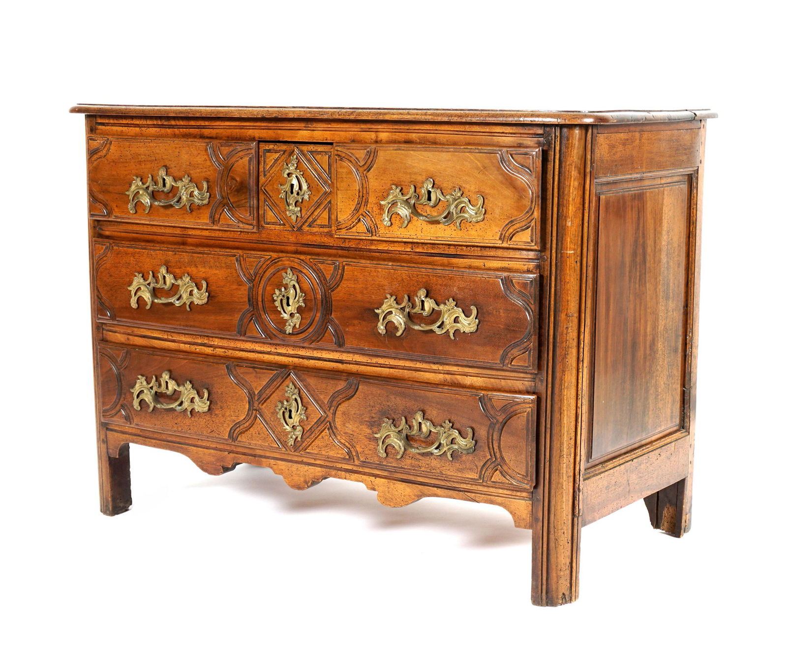 18th Century French Walnut Commode (1 of 7)