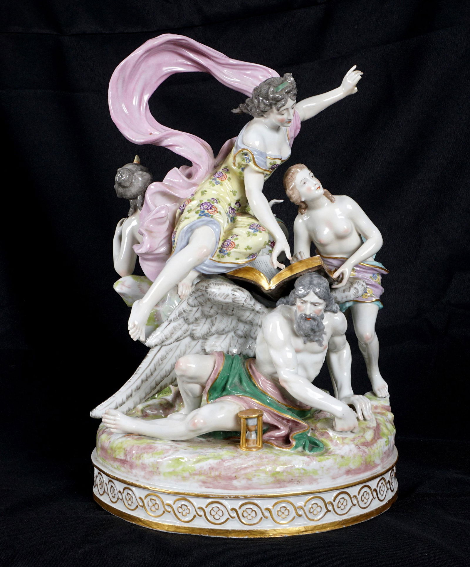 Large Meissen Style Allegorical Porcelain Figure (1 of 12)