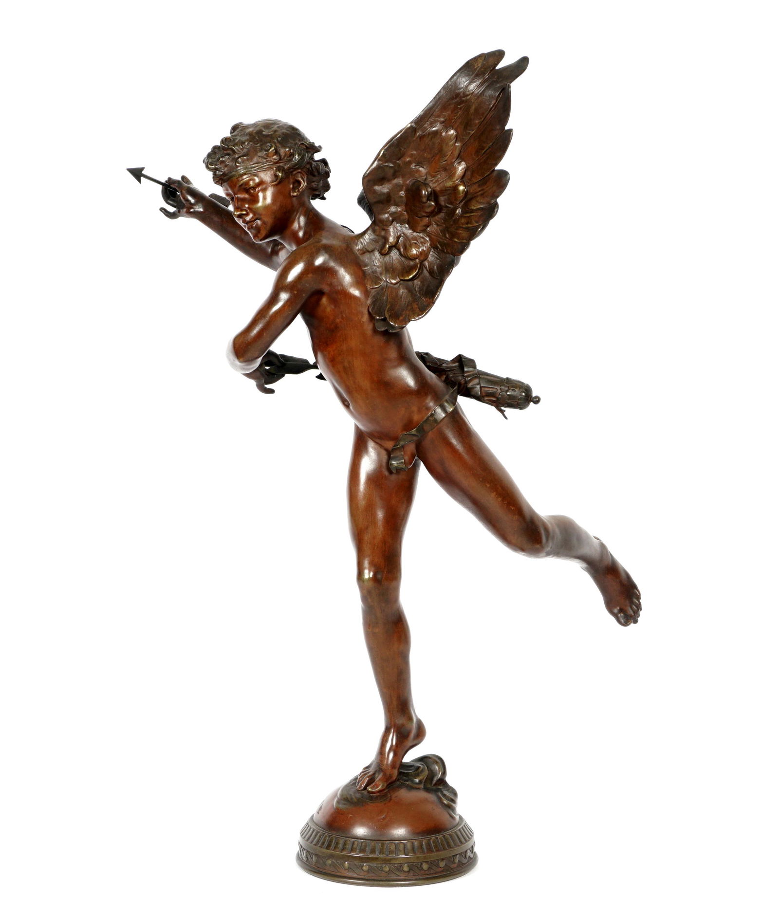 Adolphe Itasse Love Conquers Bronze Sculpture (1 of 10)