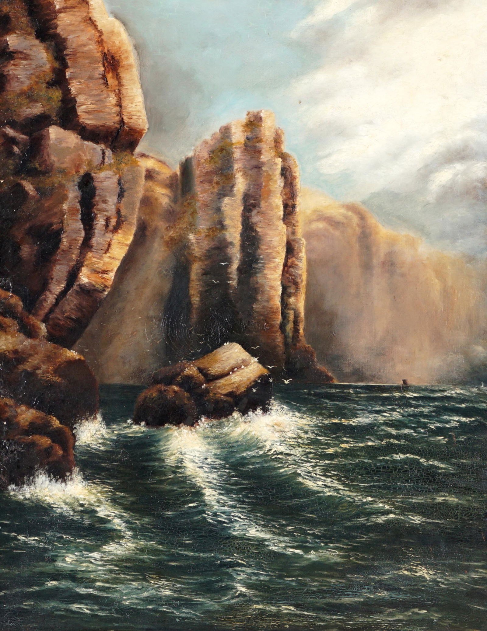 Thomas Rose Miles Coastal Landscape Painting (1 of 12)