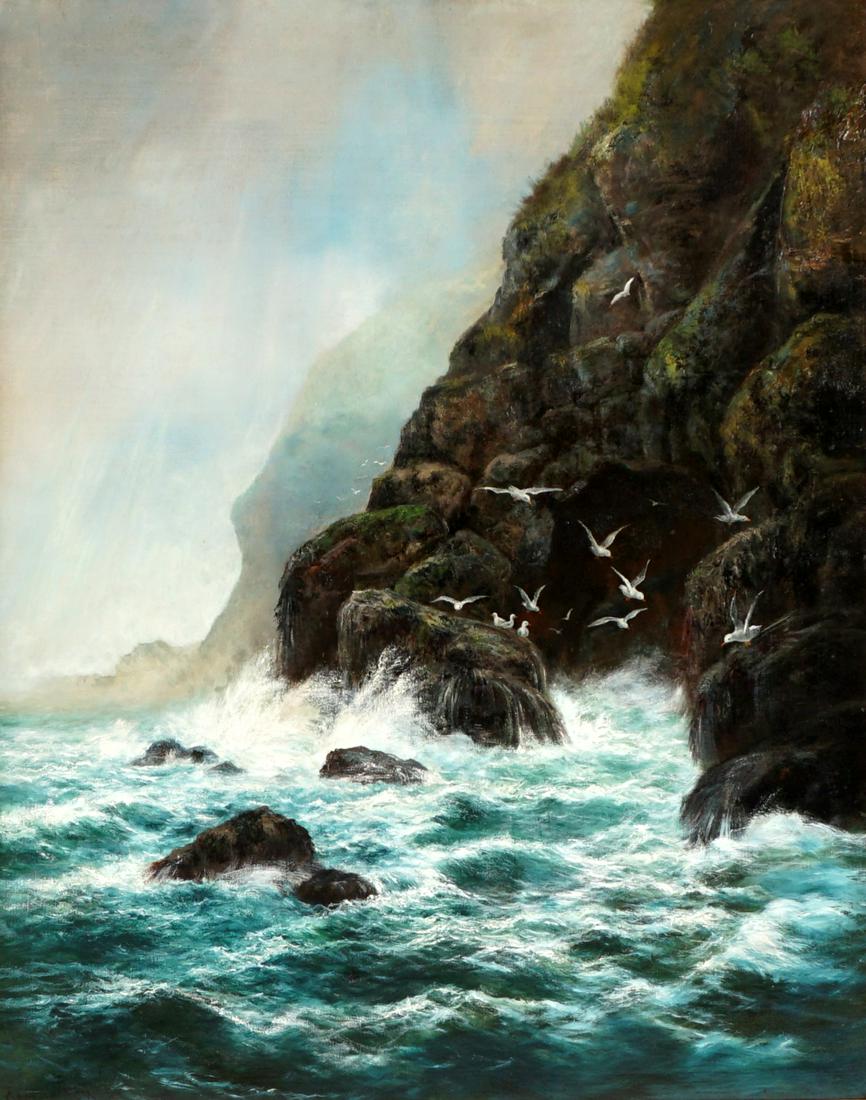 Palatial George Fowler Rocky Coastal Landscape (1 of 12)