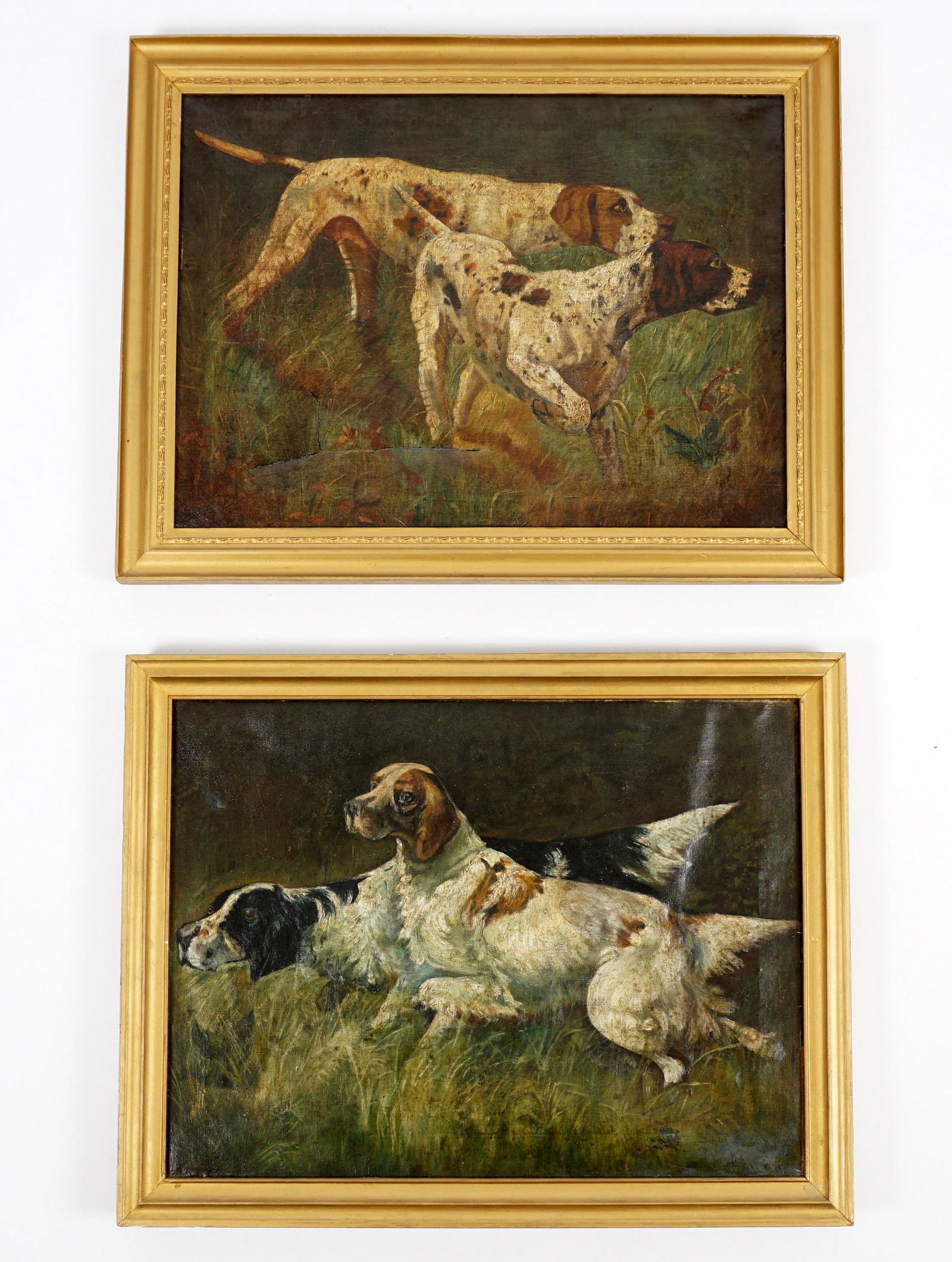 Pair School of Gustav Muss-Arnolt Dog Paintings (1 of 9)