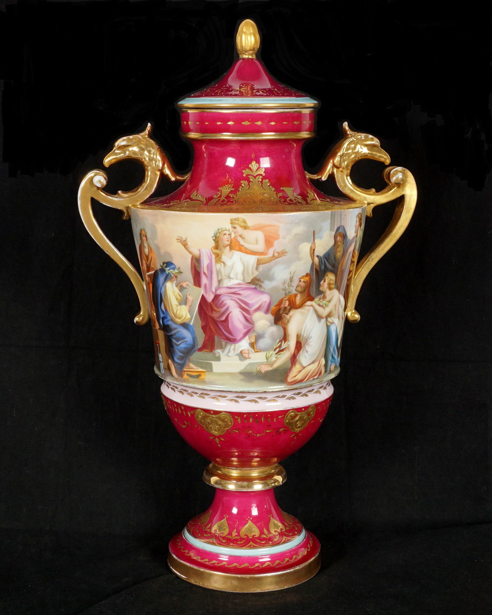Royal Vienna Porcelain Covered Urn (1 of 18)