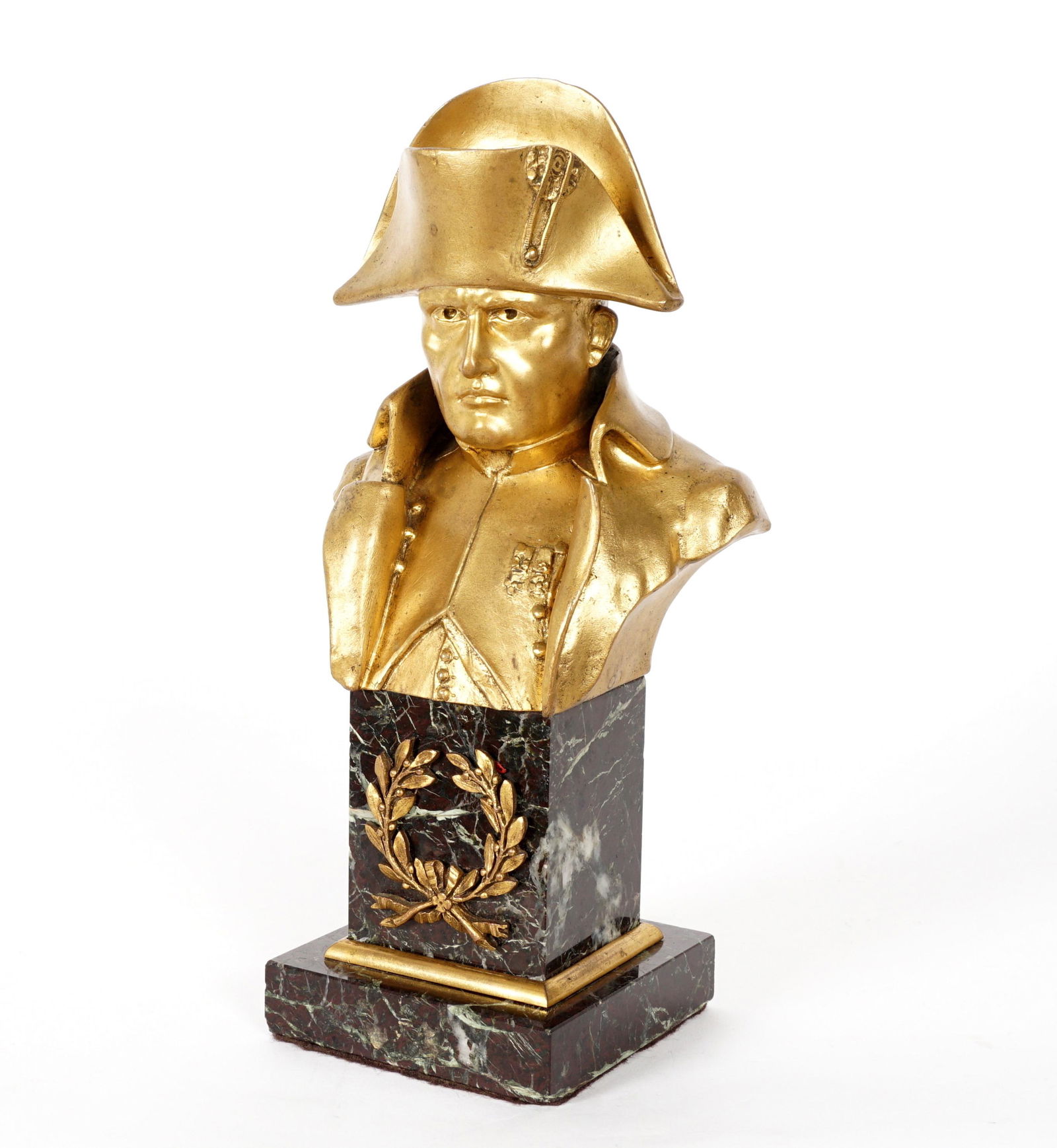 Gilt Bronze Bust of Napoleon signed Vincent (1 of 10)