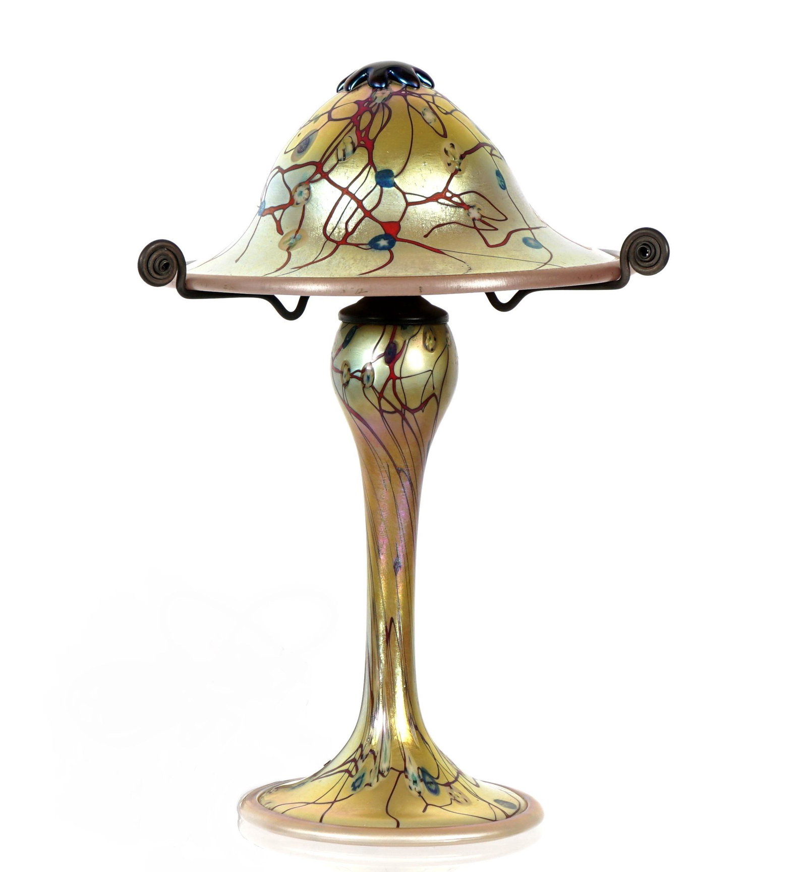 Tiffany Style Boudouir Lamp (1 of 11)