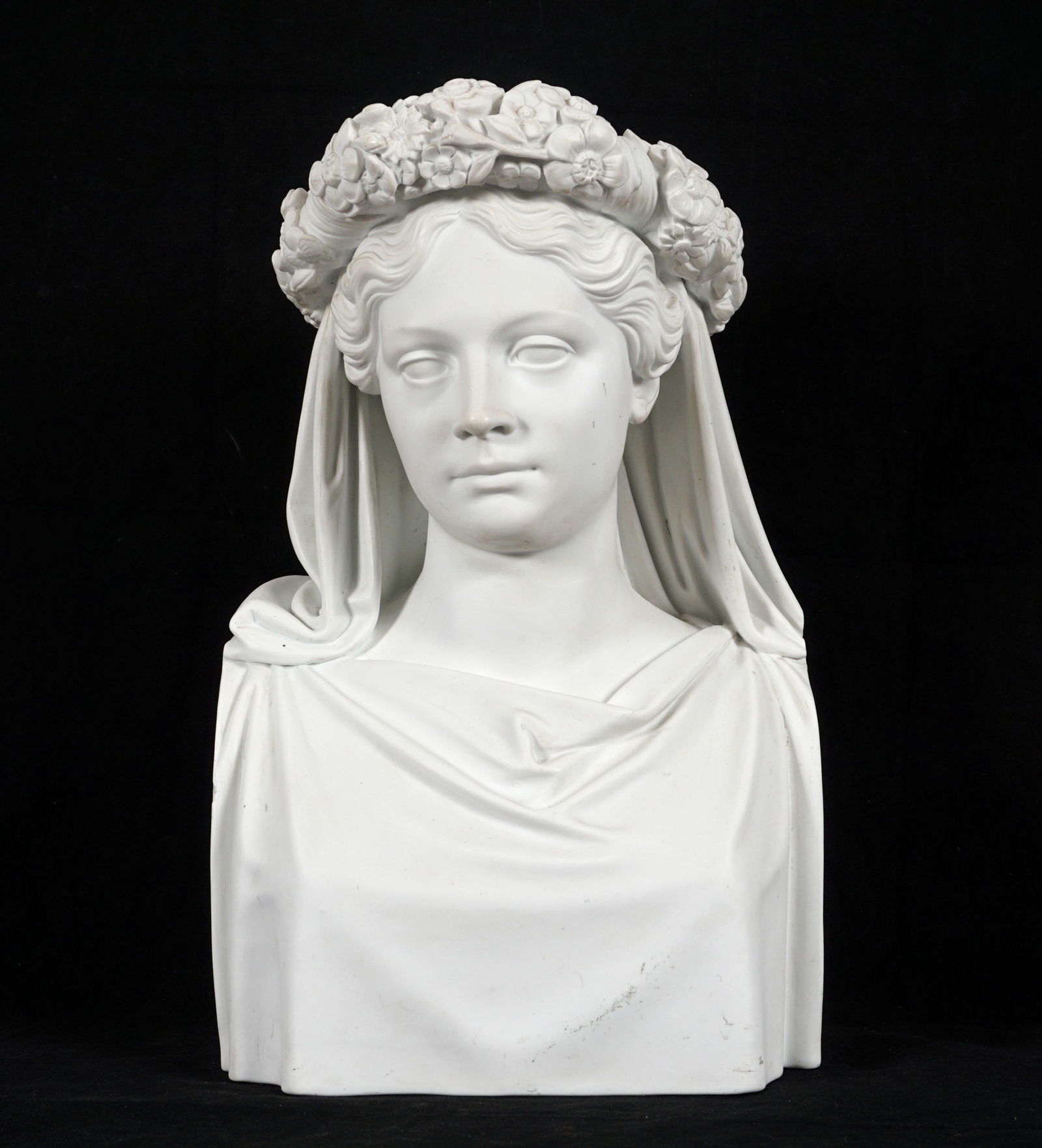 KPM Parian Ware Bust of Demeter (1 of 13)
