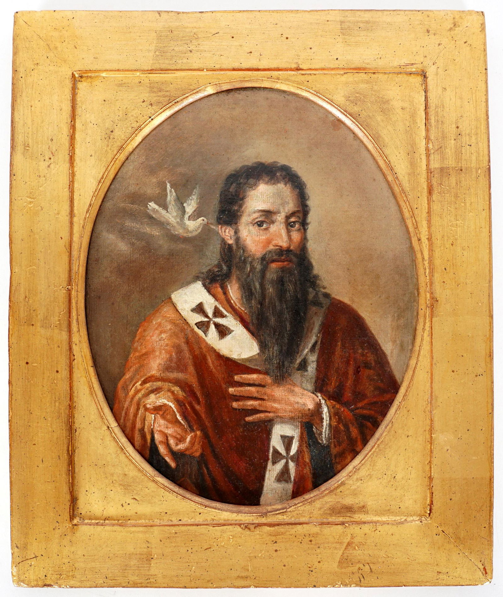 18th C Italian School Portrait St. Basil the Great (1 of 7)