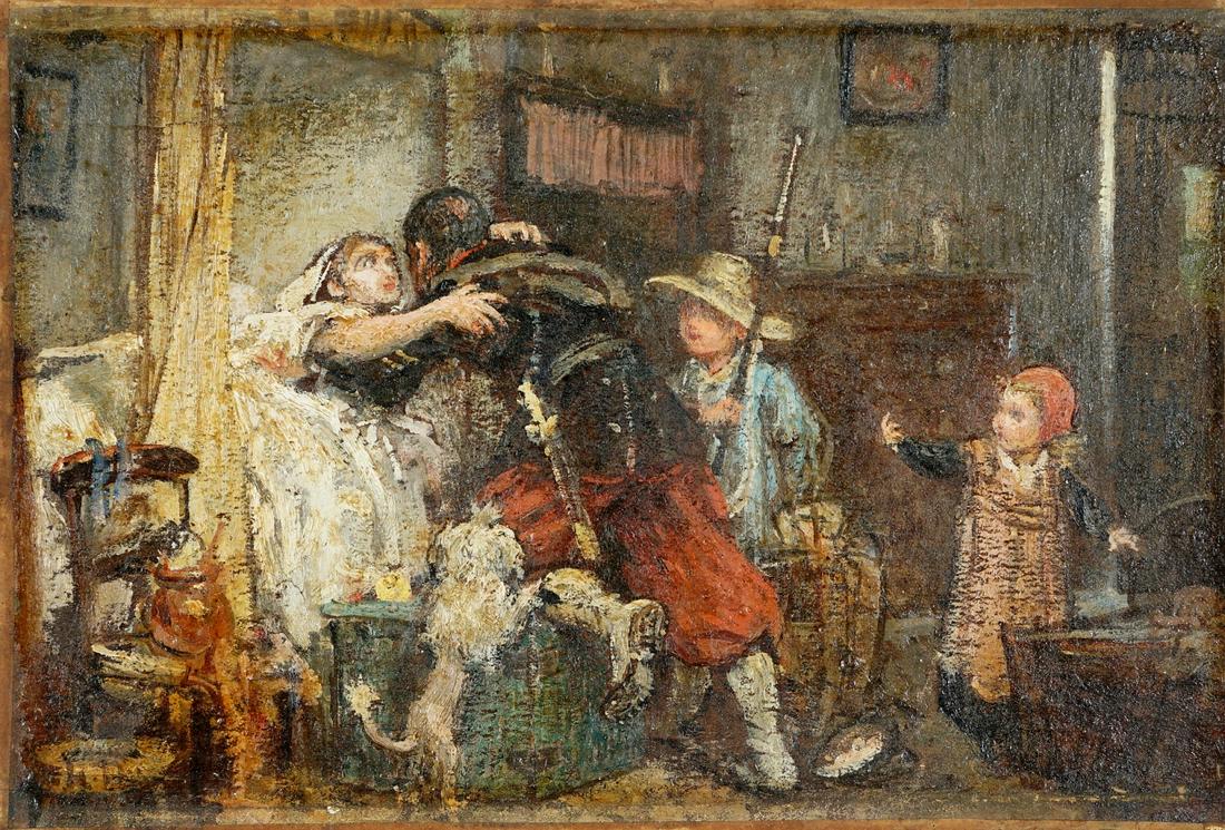 Honore Daumier (1808-1879) French Impressionist Painting (1 of 8)