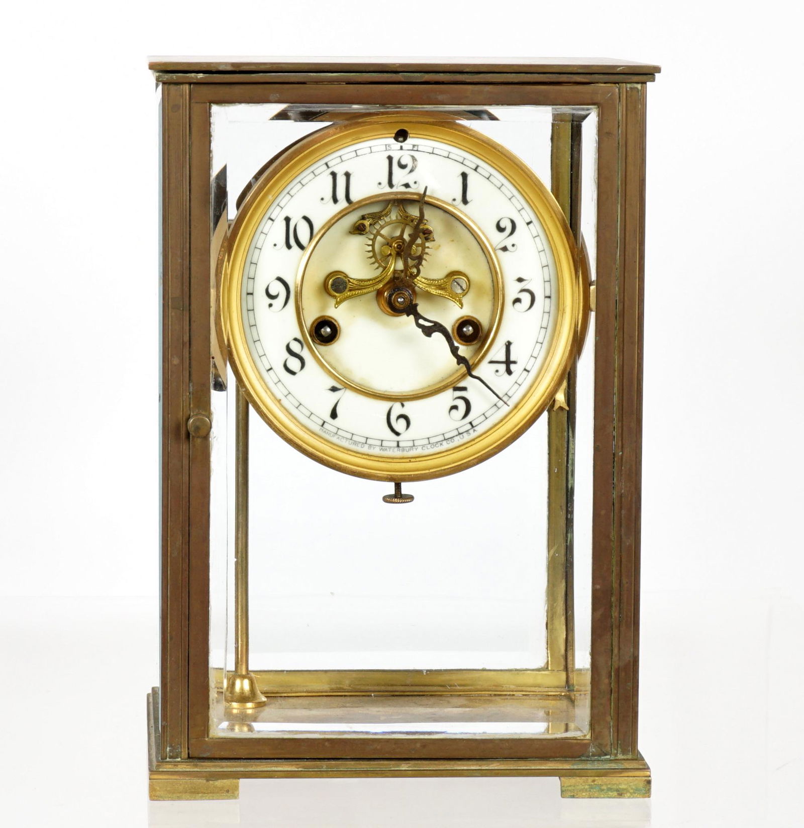 Waterbury Crystal Regulator Clock (1 of 10)