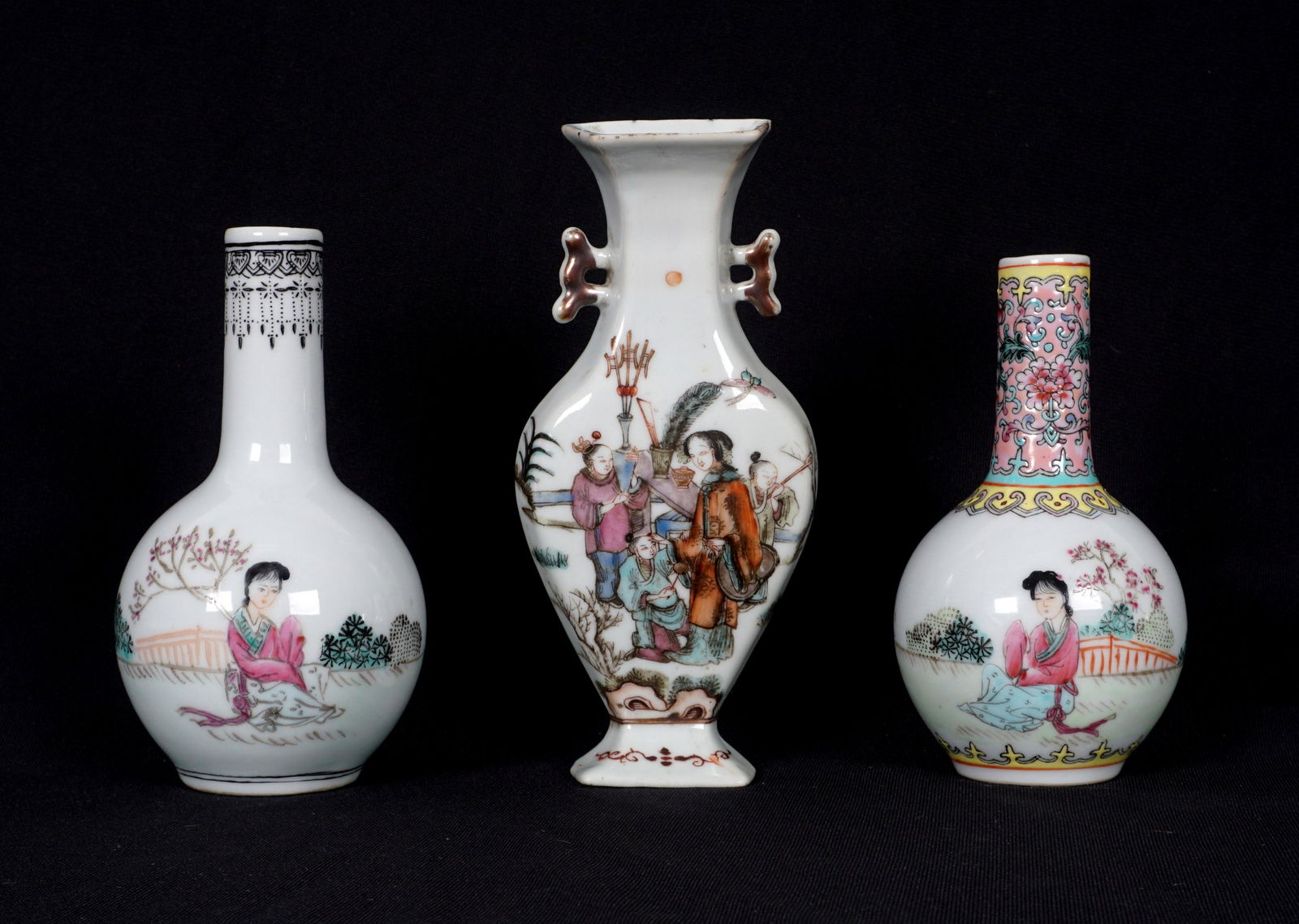 Three Diminutive Chinese Porcelain Vases (1 of 20)