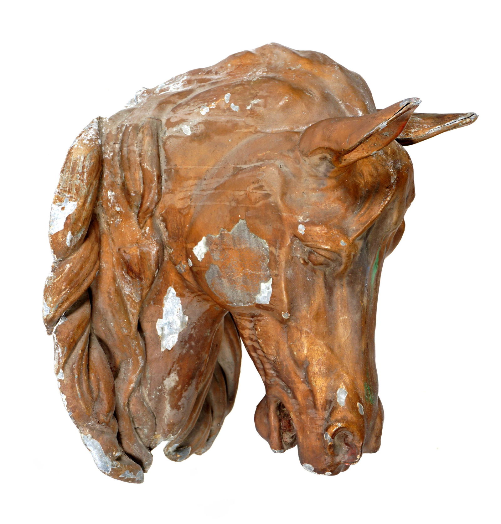 19th Century French Zinc Horse Head Trade Sign (1 of 4)