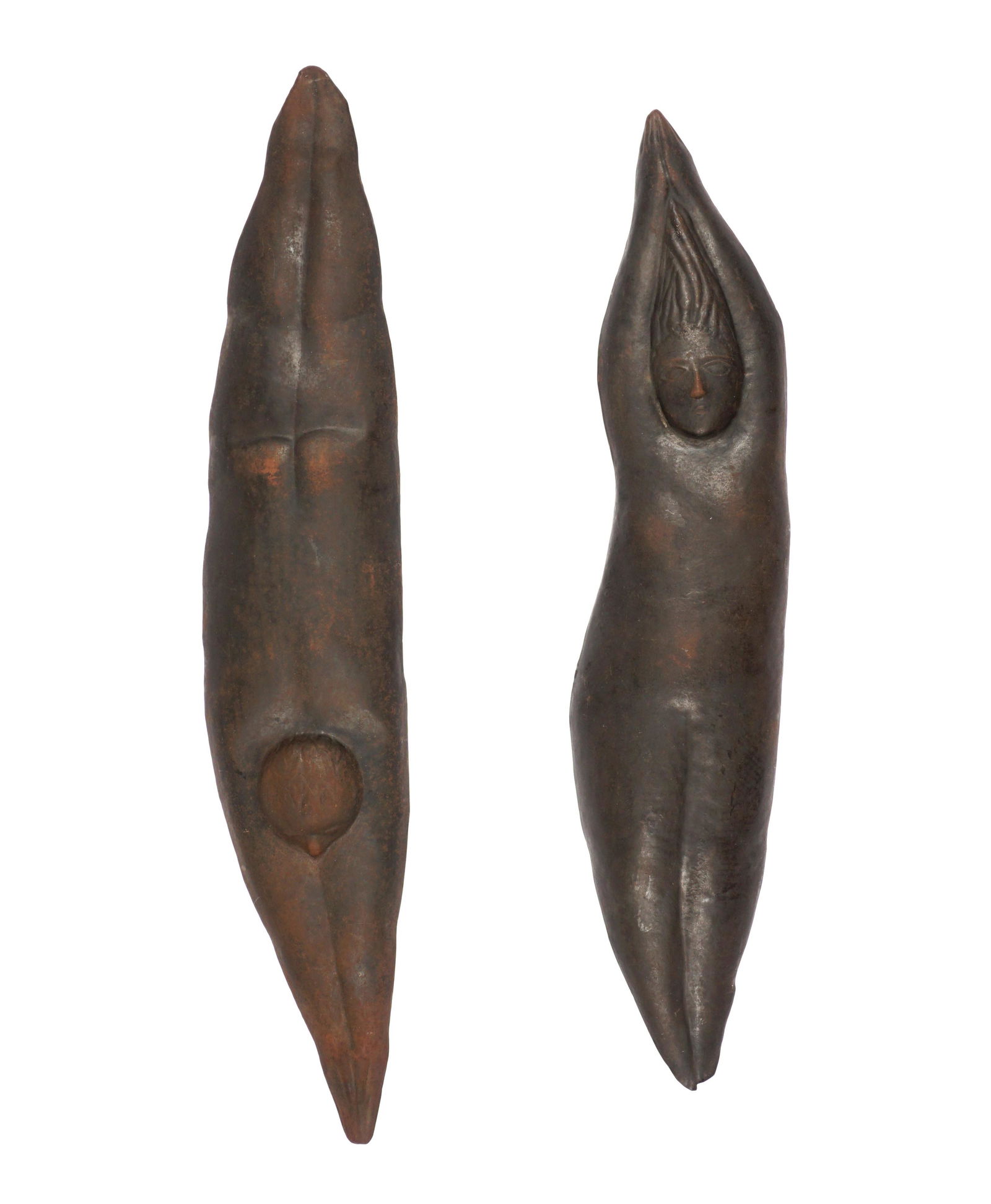 Two Anne Van Kleeck Metal Divers Wall Sculptures (1 of 12)