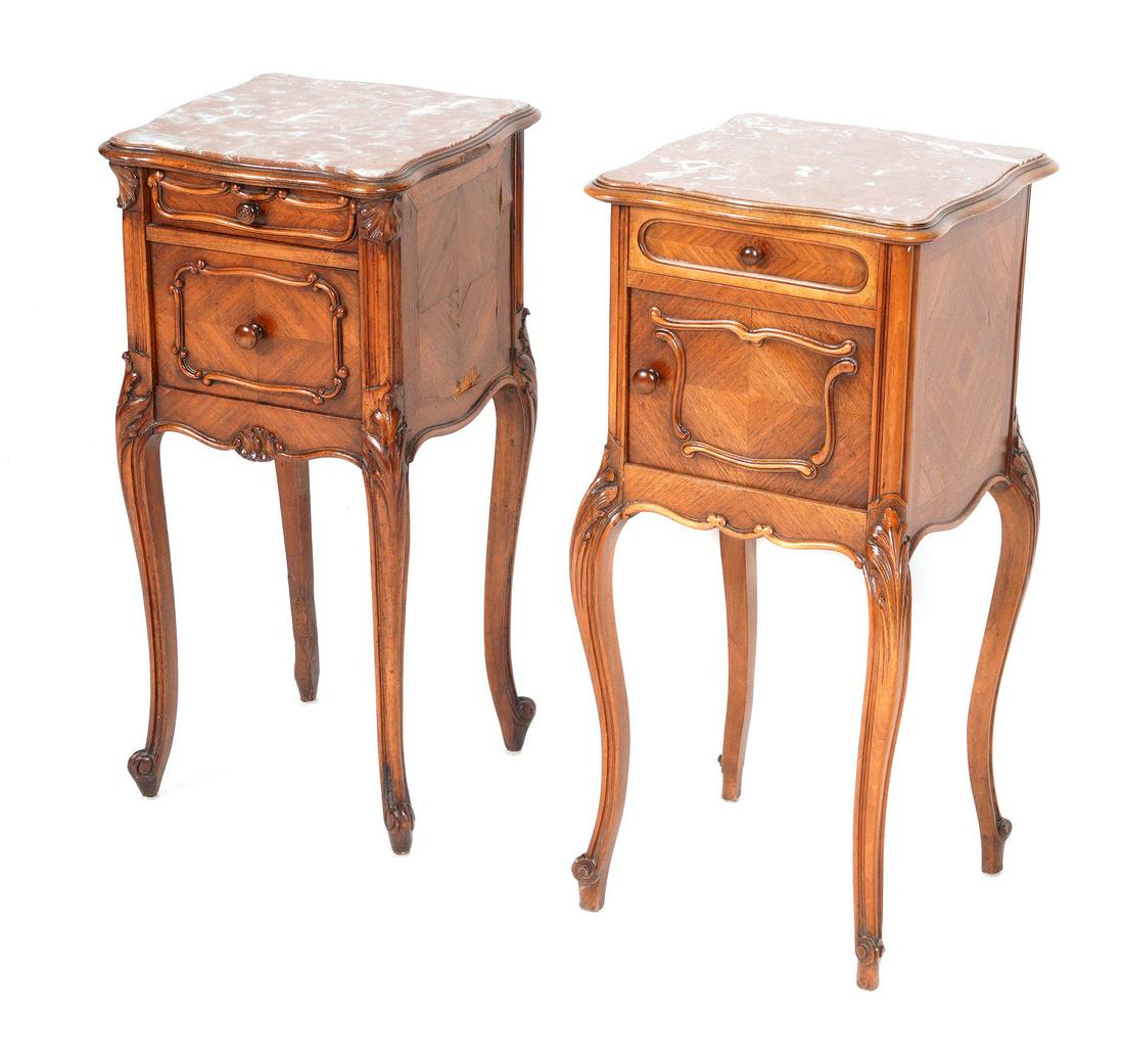 Two French Marble Top Side Tables (1 of 10)
