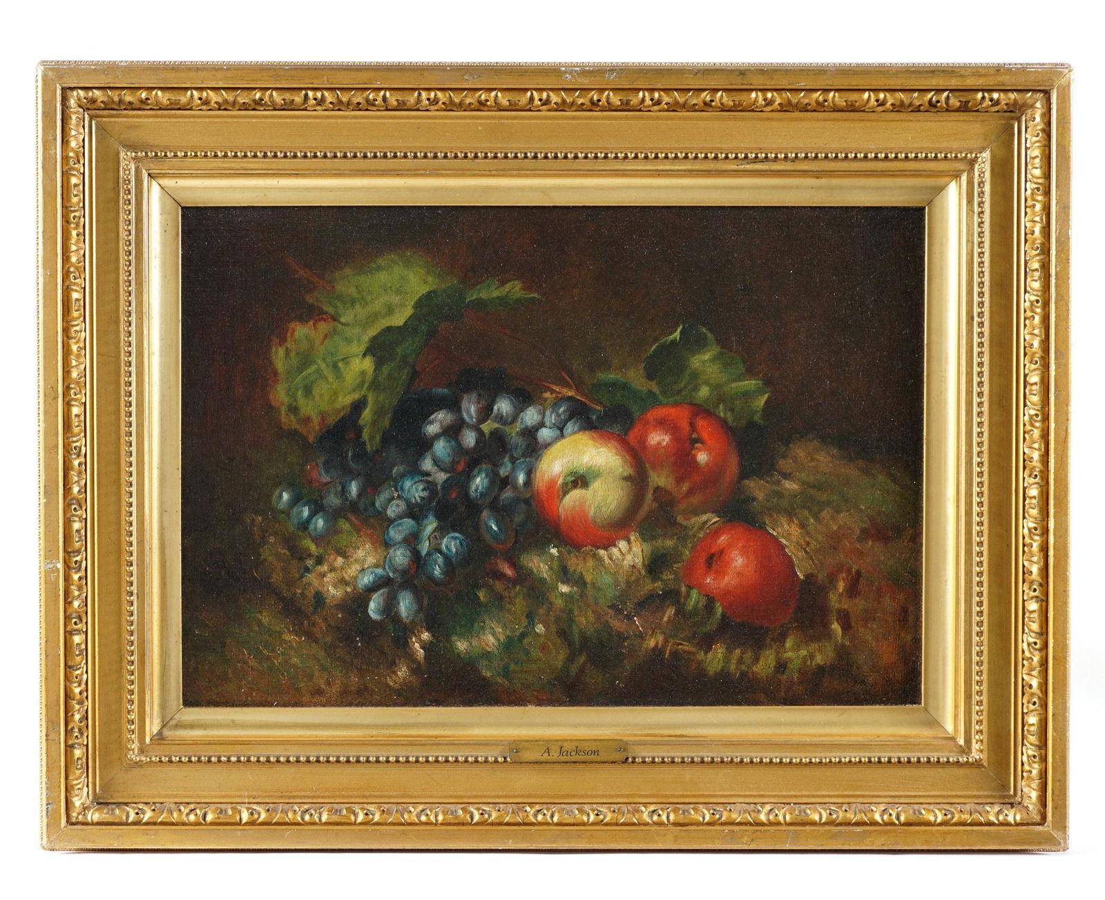 Fruit Still Life Painting signed A. Jackson (1 of 7)