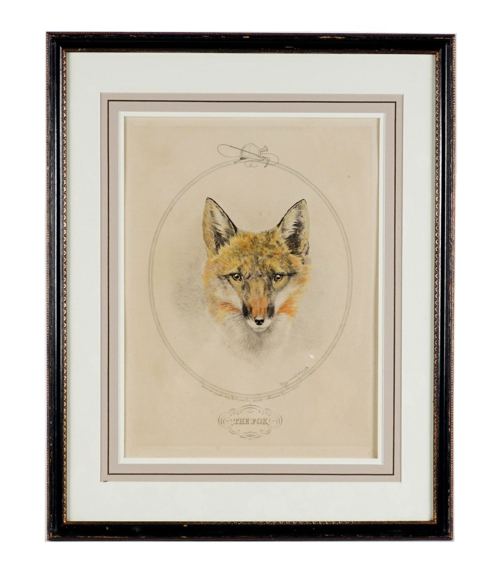 Marguerite Kirmse The Fox Colored Engraving (1 of 7)