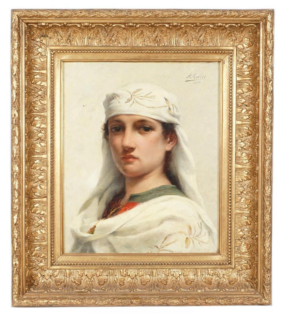 19th Century Neapolitan Portrait Signed A. Collet (1 of 8)