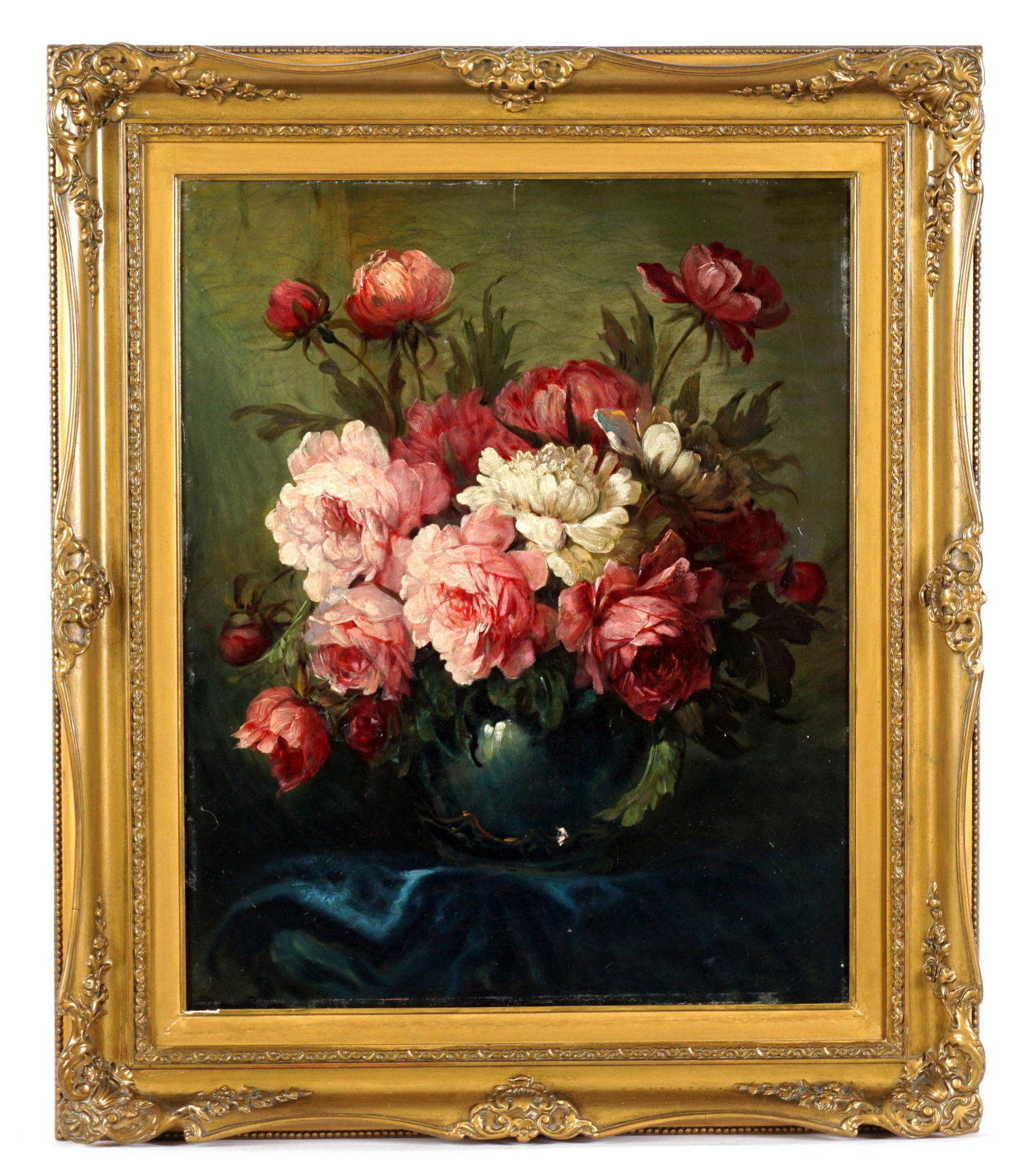 18th C. Old Master Style Still Life of Flowers (1 of 11)