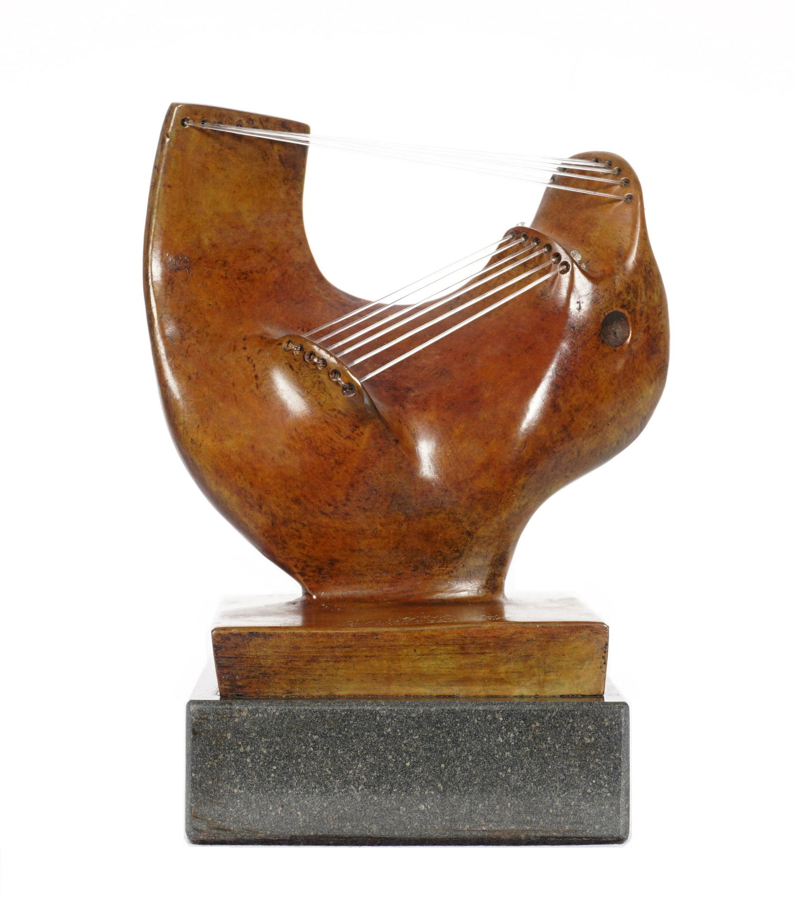 after Henry Moore Stringed Instrument Bronze (1 of 10)
