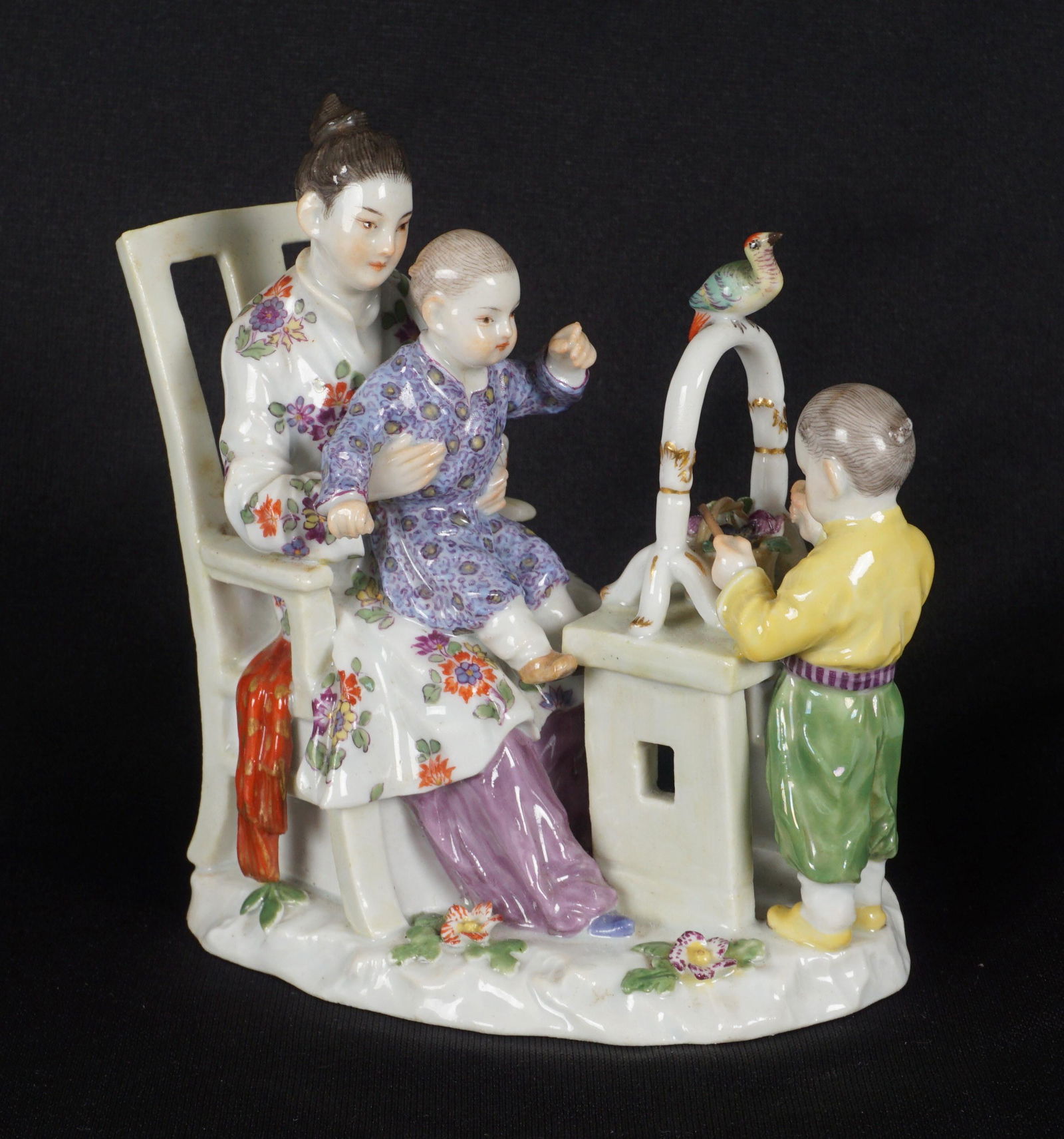 Meissen Chinoiserie Porcelain Figural Group (1 of 16)