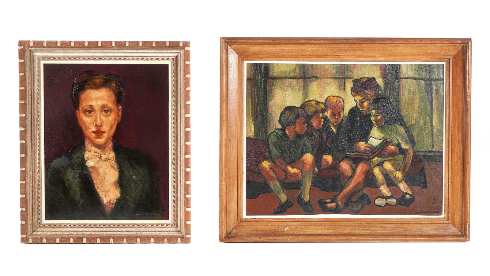 Two Louise Gordon Paintings (1 of 9)
