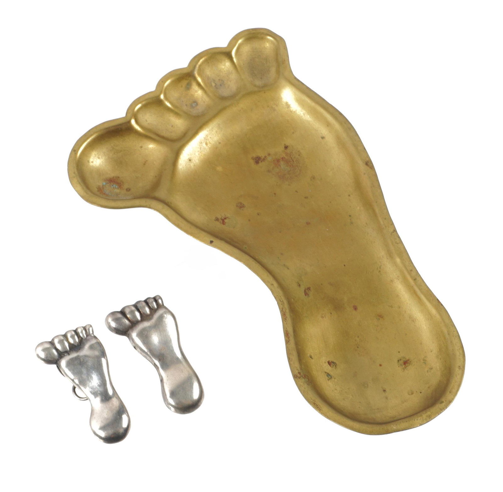 Hubert Harmon Mexican Sterling and Brass Feet (1 of 13)