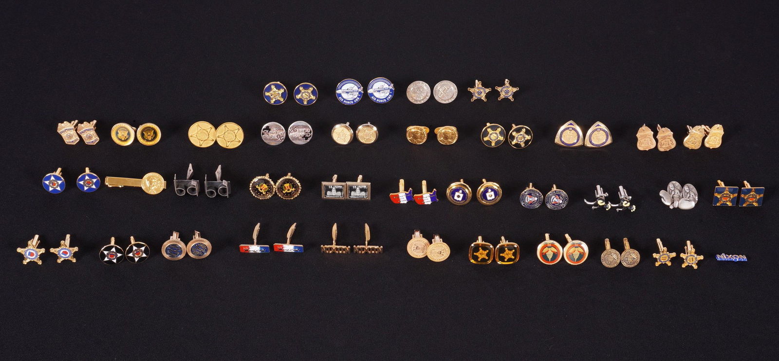 Collection of Political & Secret Service Cufflinks (1 of 7)