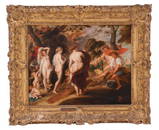 School of Rubens Judgment of Paris Painting