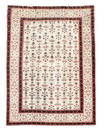 Antique Agra Shrub Carpet Rug Northwest India 12 x 16