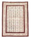 Antique Agra Shrub Carpet Rug Northwest India 12 x 16