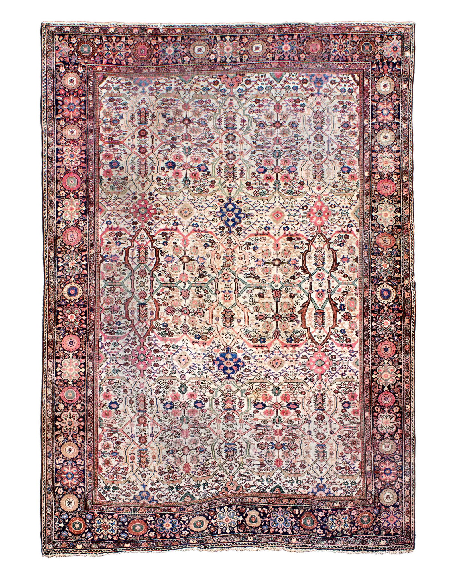 Antique Persian Fereghan / Sultanabad Carpet / Rug 9 x 12 (1 of 7)