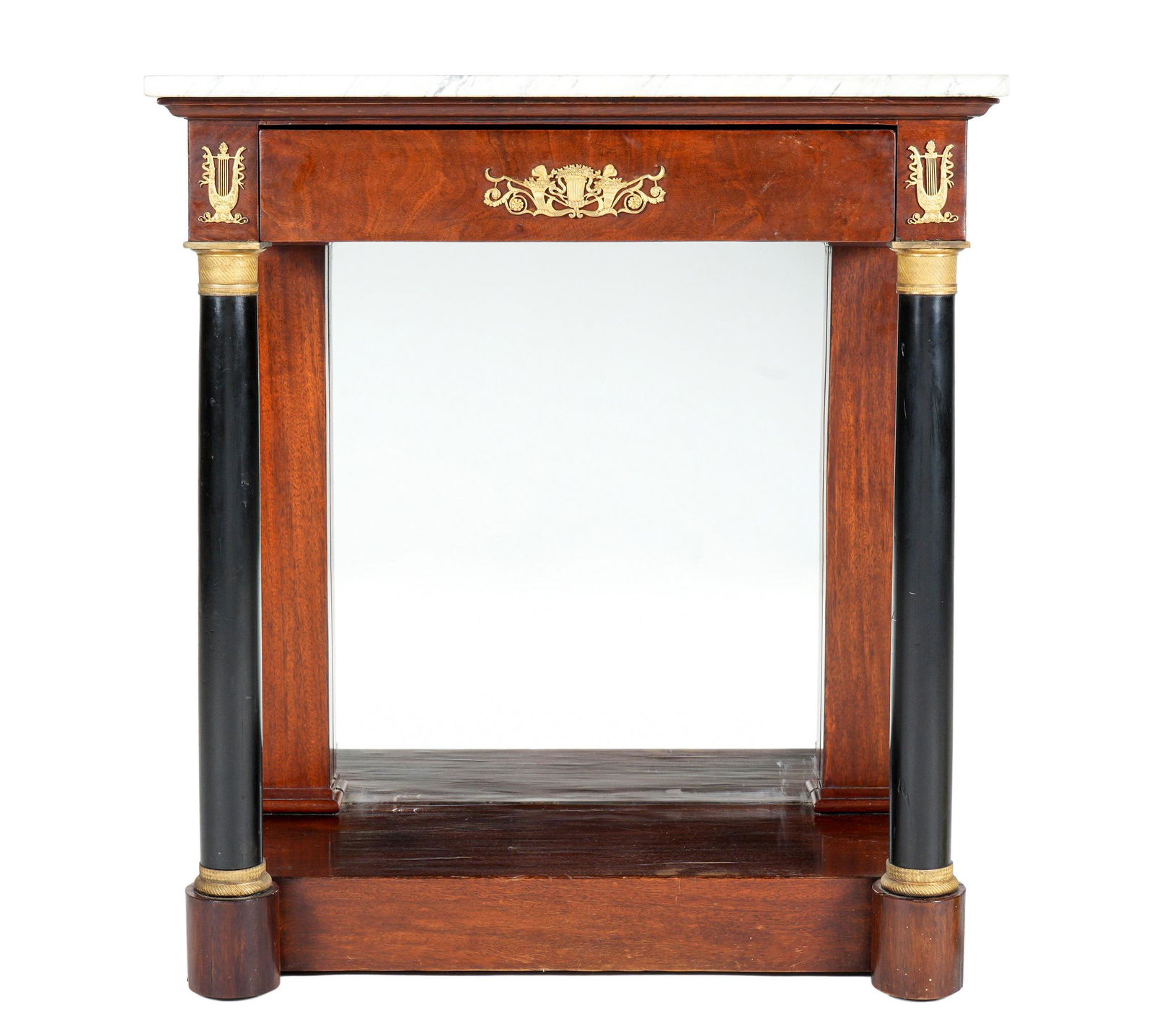 French Empire Marble Top Pier Table (1 of 9)