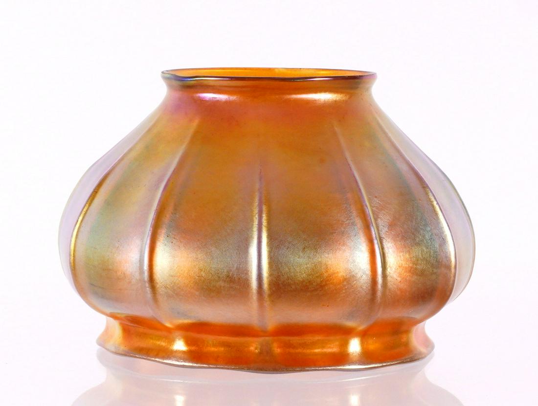 Steuben Aurene Art Glass Shade (1 of 9)