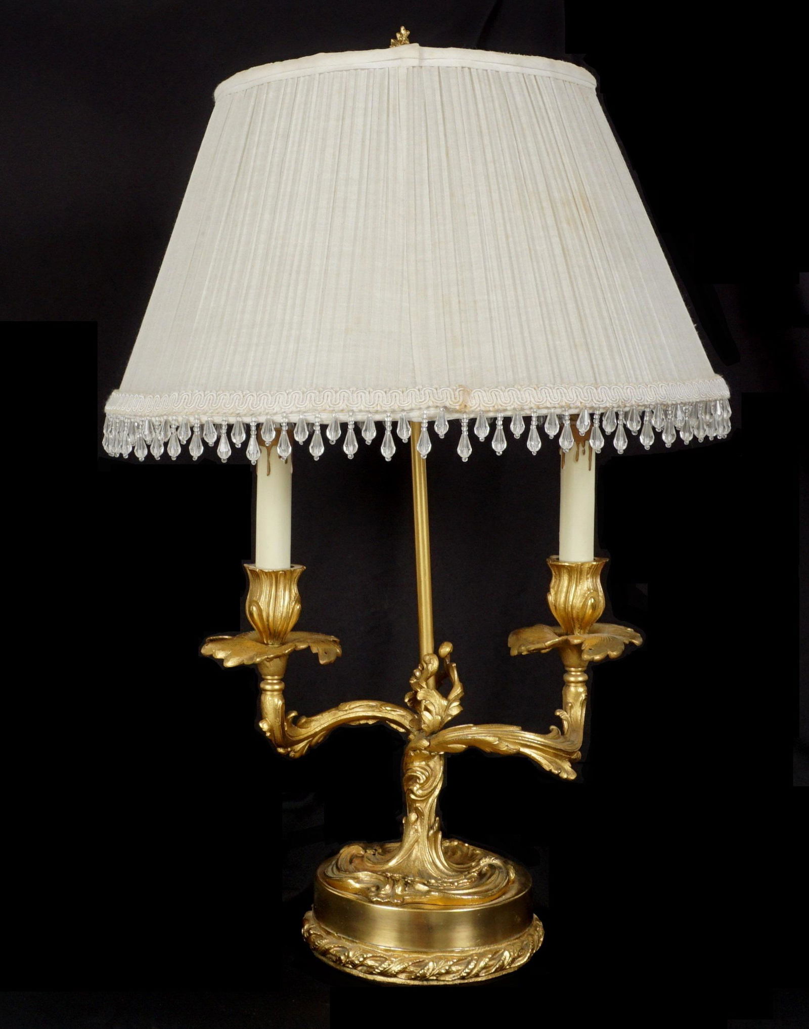 French Gilt Bronze Table Lamp (1 of 7)