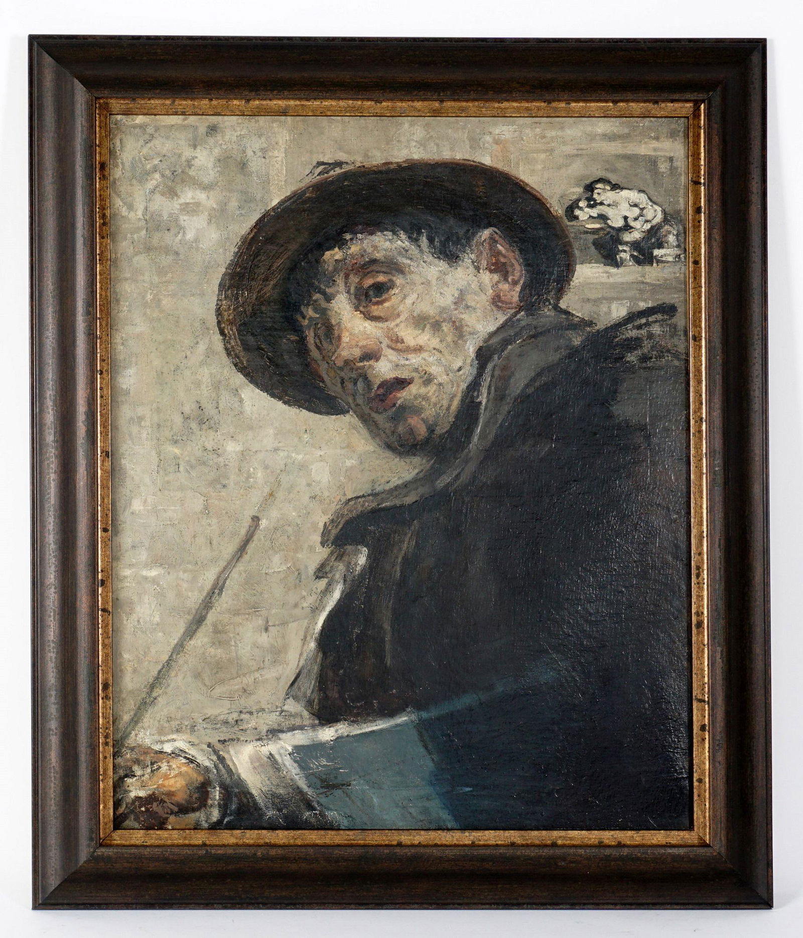 Henry Mirande Le Peintre Self Portrait Painting (1 of 9)