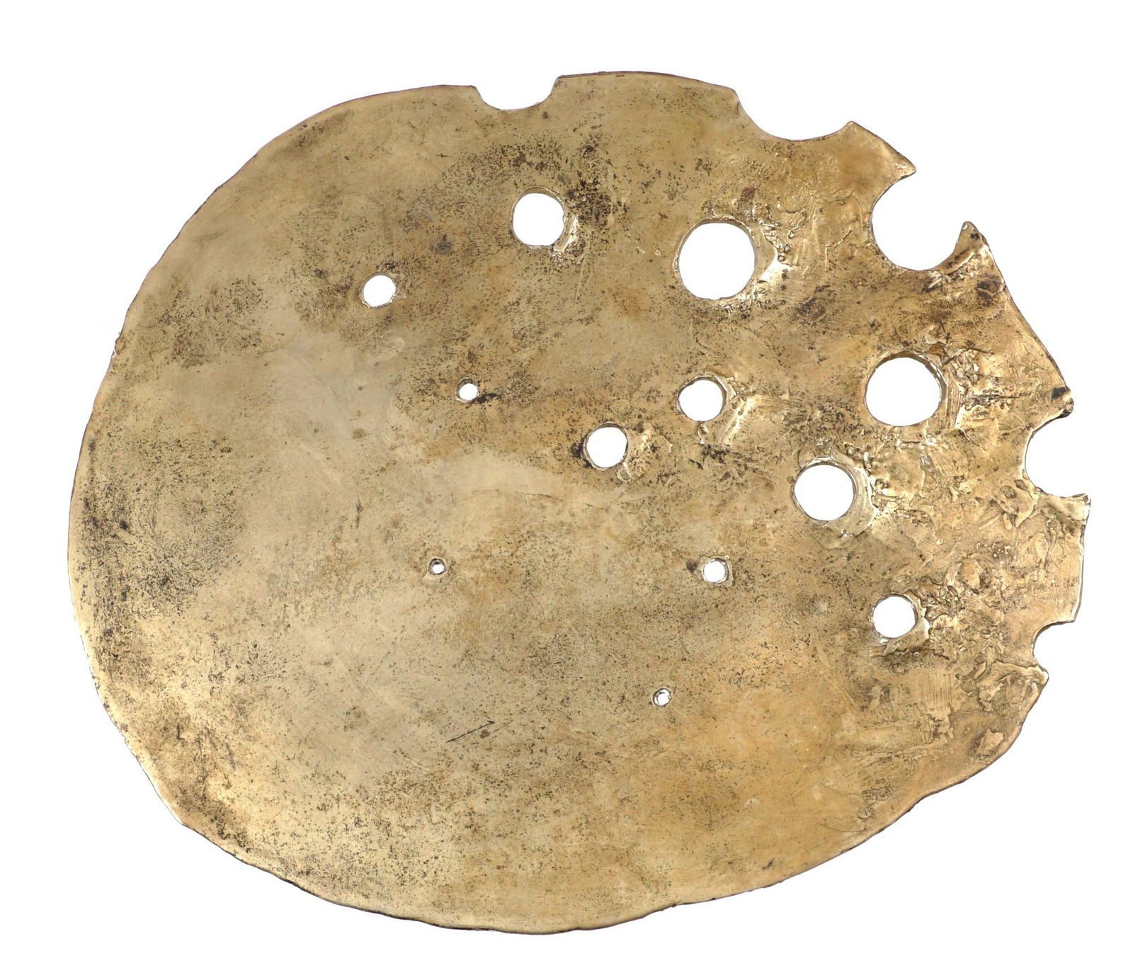 Anne Van Kleeck "Lunar" Oblong Bronze Plaque (1 of 3)