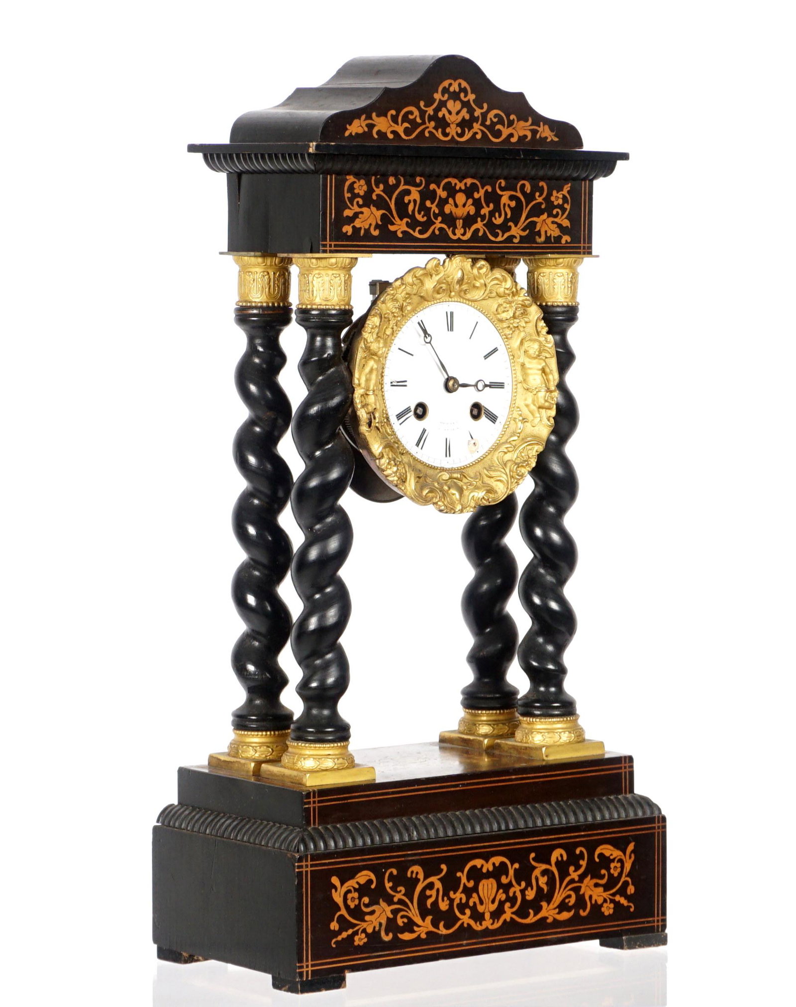French Empire Portico Clock (1 of 13)