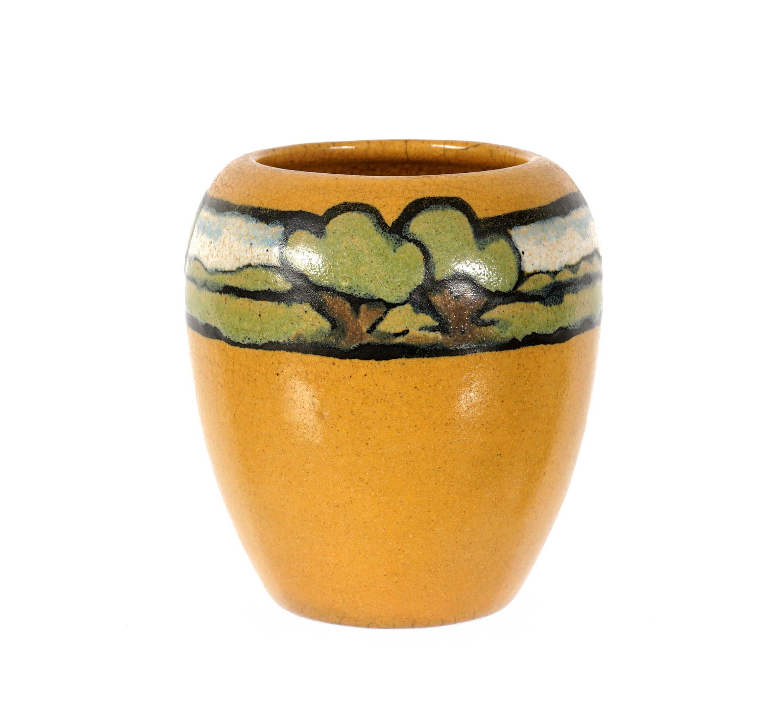 Paul Revere Pottery Fannie Levine Landscape Vase (1 of 10)