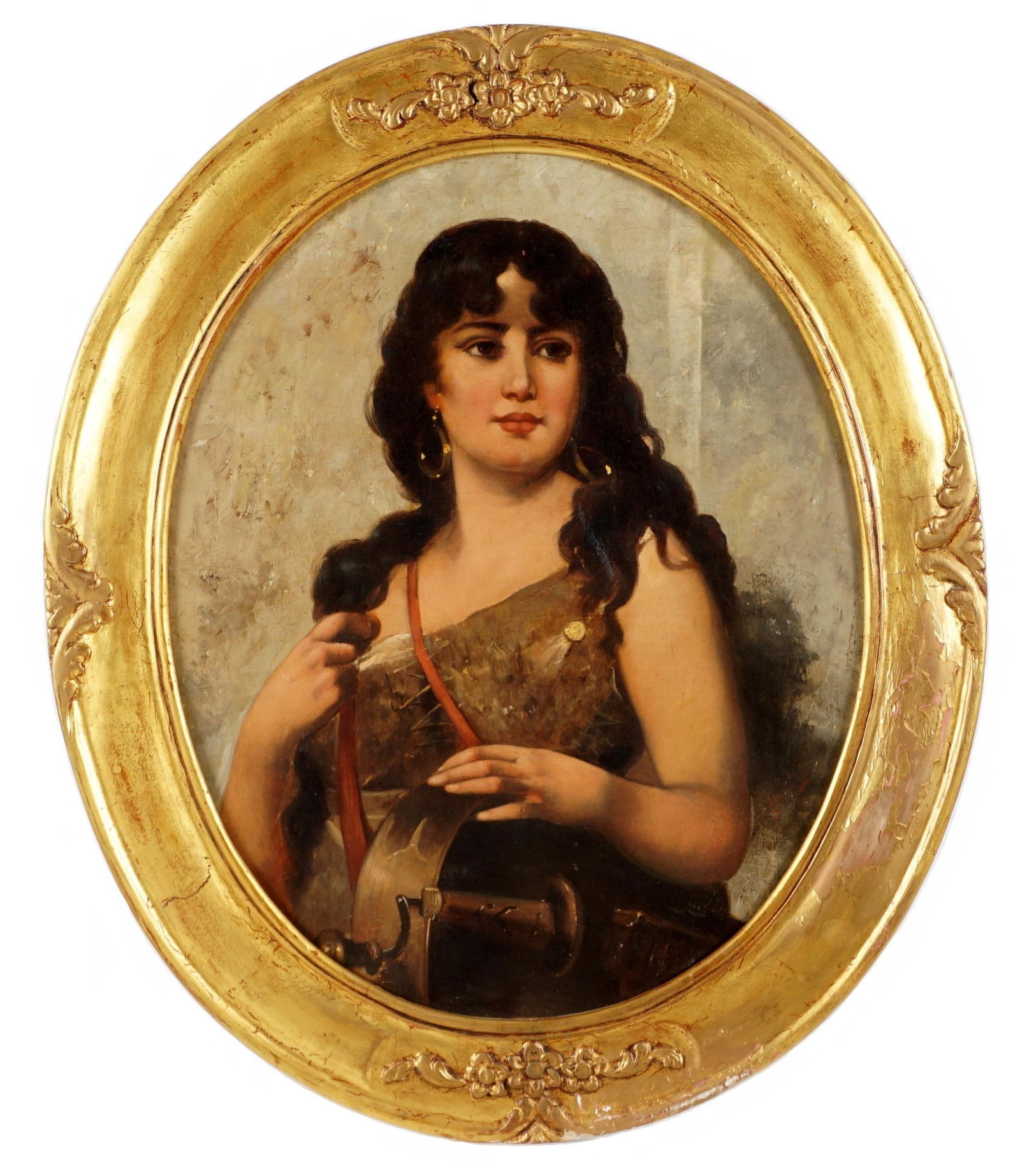 Jules Salles-Wagner Portrait of a Romani Woman (1 of 5)