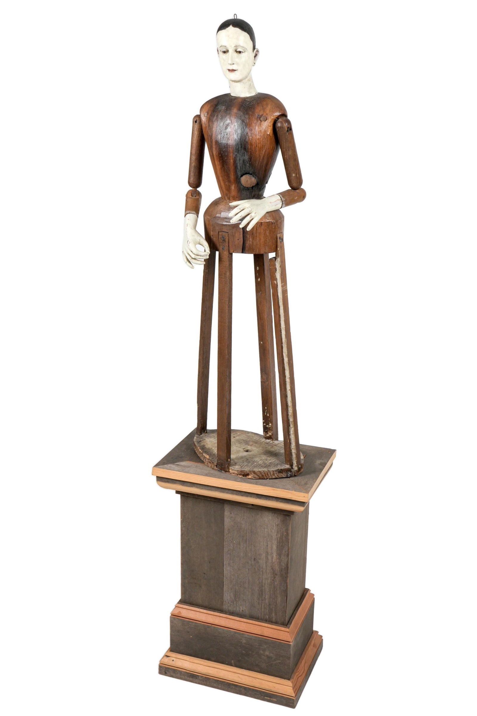 19th Century Cage Doll Parade Figure Mannequin (1 of 9)