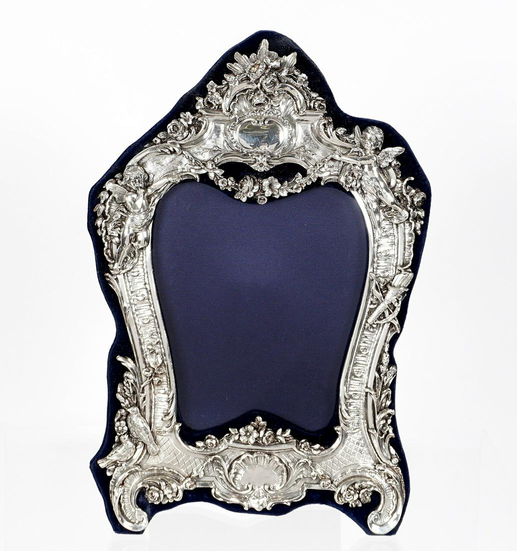 Irish Sterling Silver Easel Back Picture Frame (1 of 11)