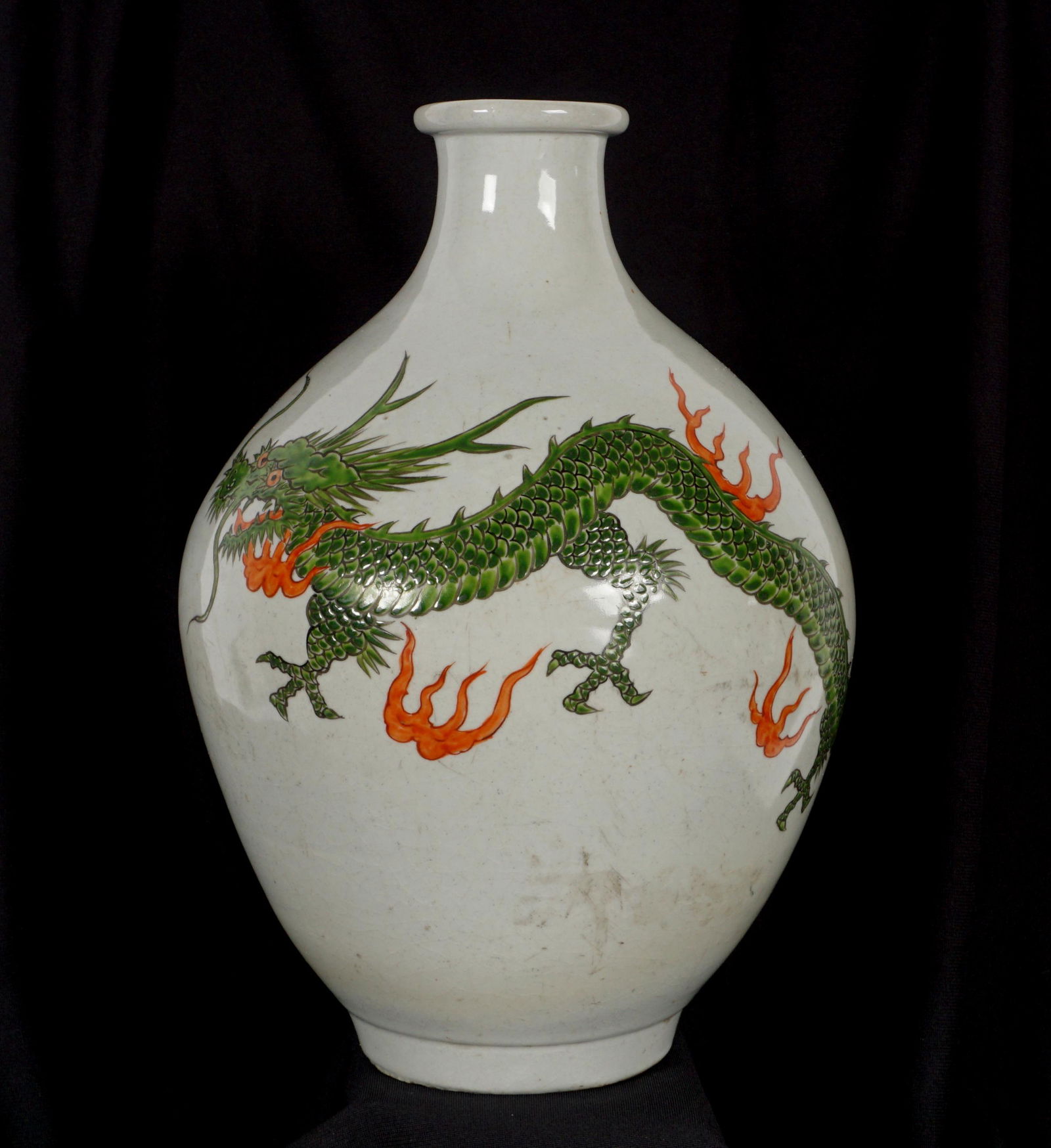 Asian Dragon Vase Korean Japanese Chinese (1 of 12)