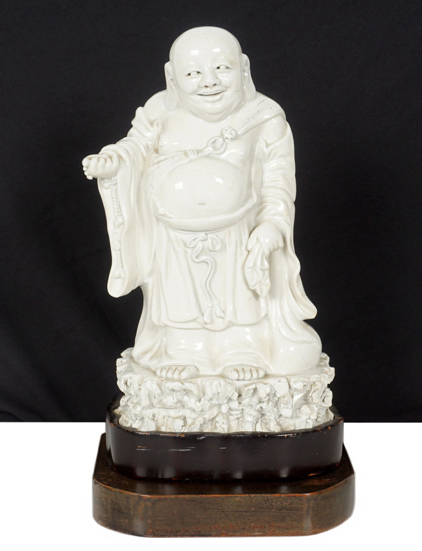 Chinese Blanc de Chine Buddha Lamp Base (1 of 11)