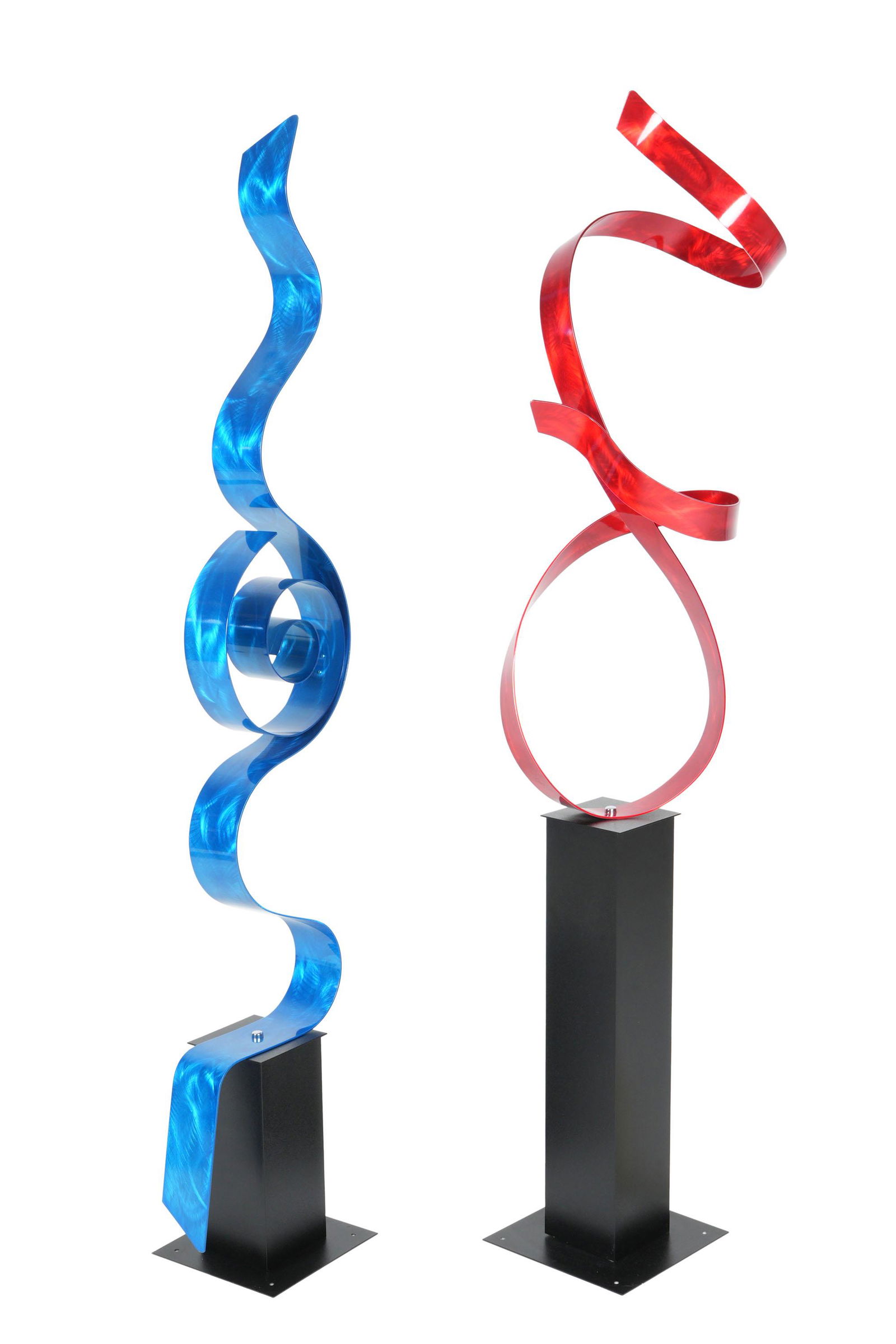 Two Jon Allen Contemporary Aluminum Sculptures (1 of 5)