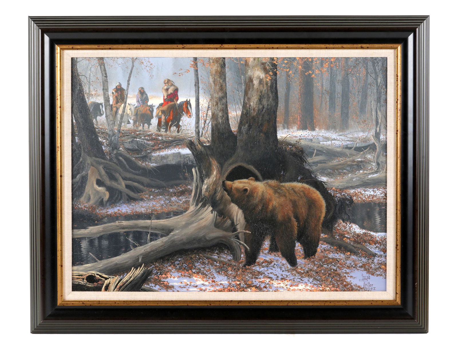 Jacob Pfeiffer Home of the Grizzly Painting (1 of 7)